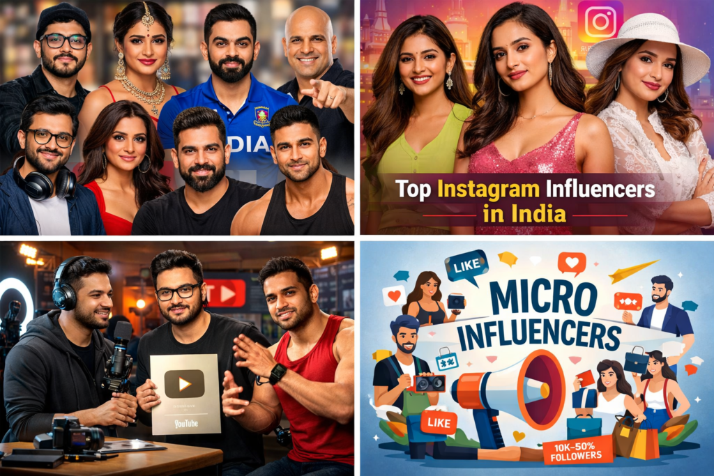 social media influencers india