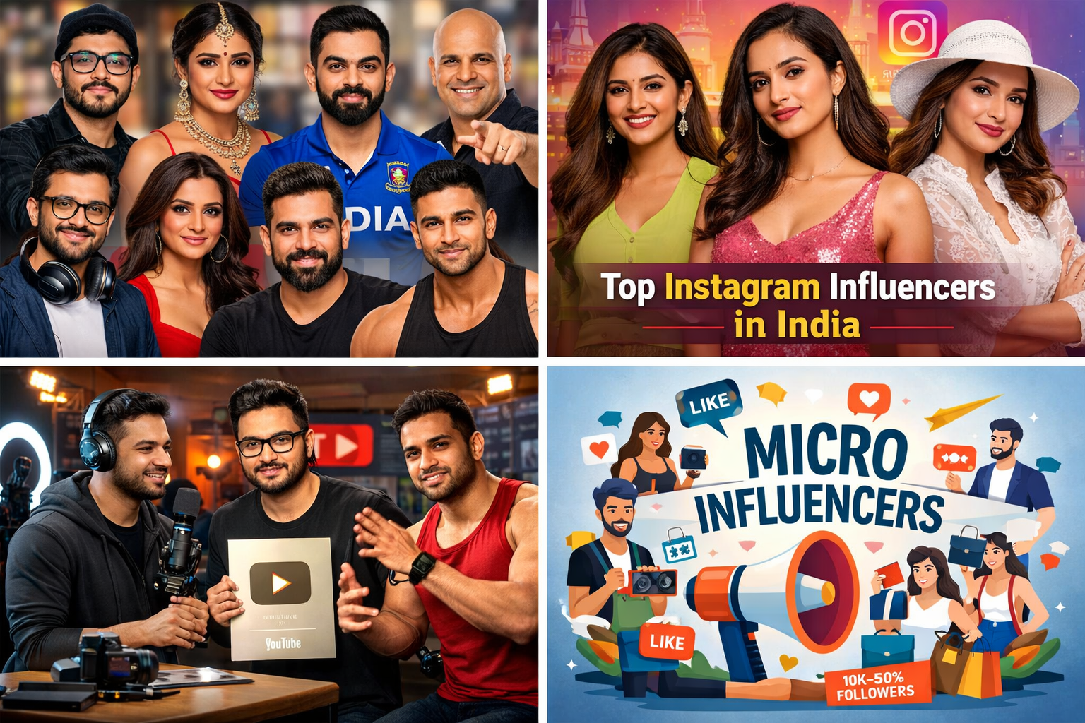 social media influencers india